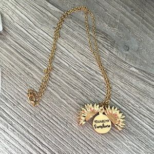 You are my sunshine necklace